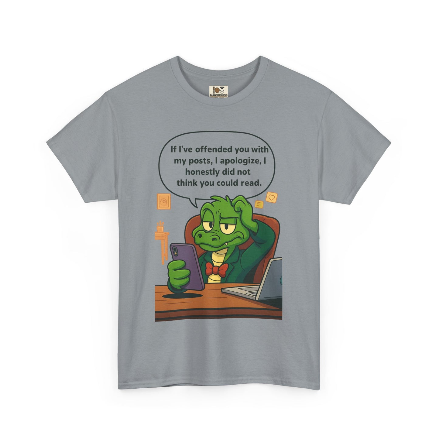 Funny Unisex Heavy Cotton Tee, Humorous Shirt Gift, Casual Wear, Quirky Graphic Tee, Perfect for Friends, Ideal for Birthdays and [...]