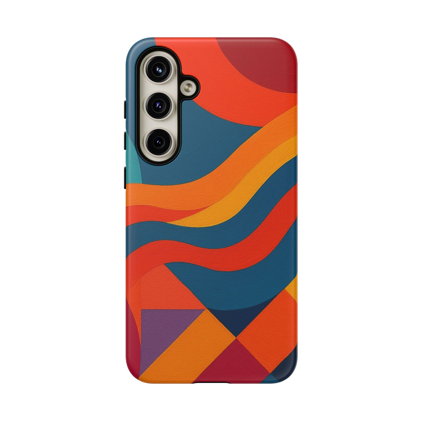 Vibrant Phone Case, Abstract Design Cover, Tough Cases for All Occasions, Stylish Gift for Tech Lovers, Modern Phone Accessories
