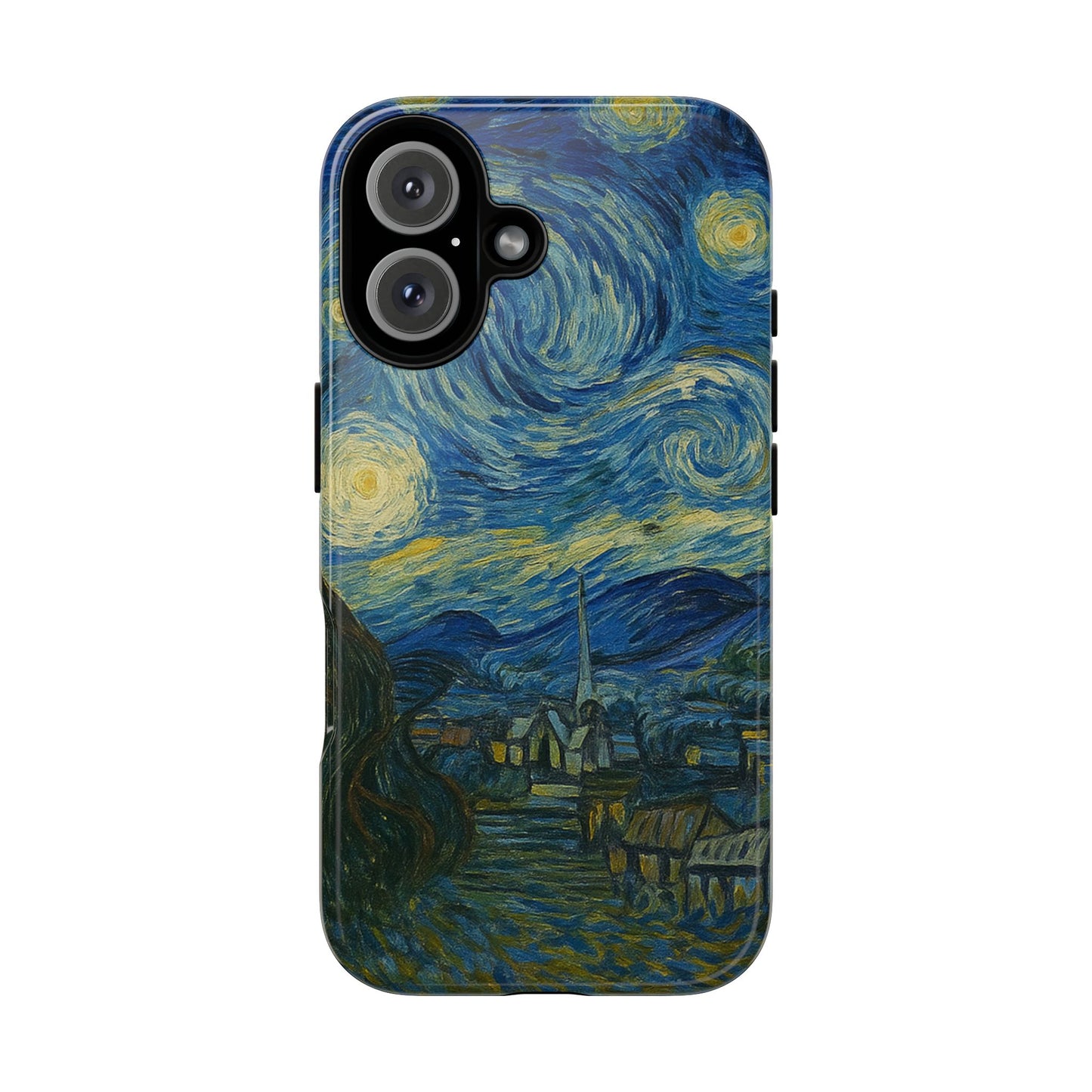 Starry Night Phone Case, Artistic Cell Phone Cover, Gift for Art Lovers, Unique Phone Accessory, Birthday Gift for Him/Her, Tough Cases