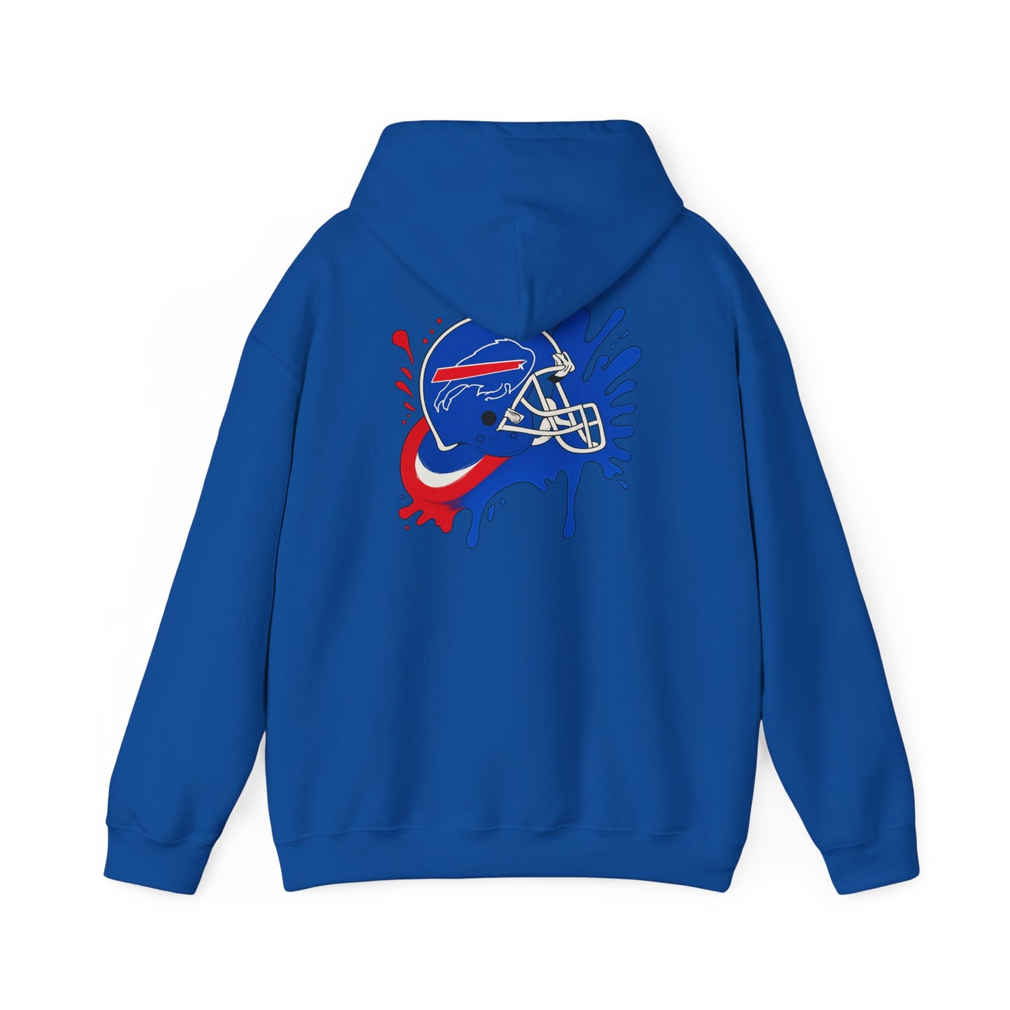 Buffalo Bills Hooded Sweatshirt, Unisex Sport Hoodie, Super Bowl Gift, Game Day Apparel, Football Fan Gear, Cozy Layering Piece