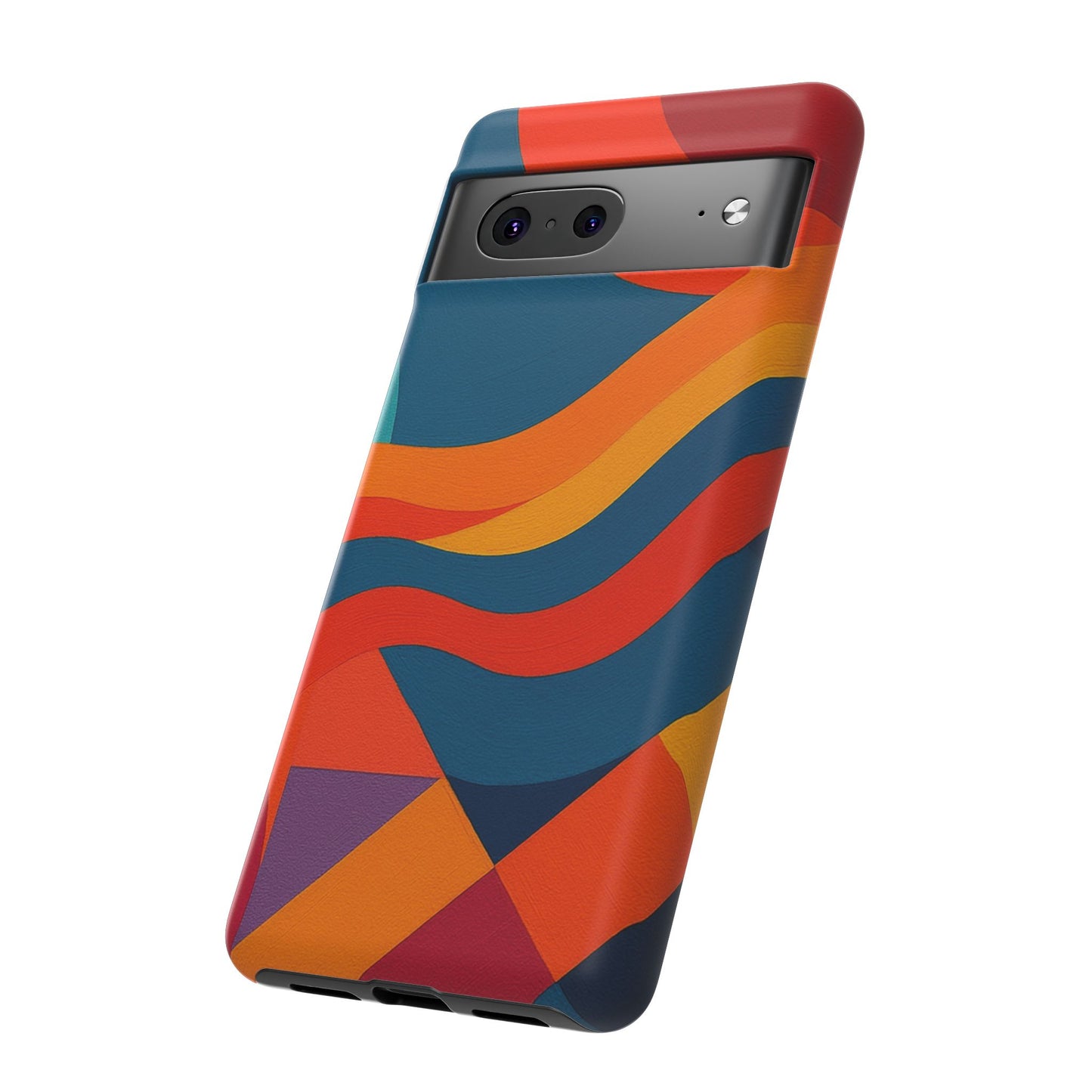 Vibrant Phone Case, Abstract Design Cover, Tough Cases for All Occasions, Stylish Gift for Tech Lovers, Modern Phone Accessories