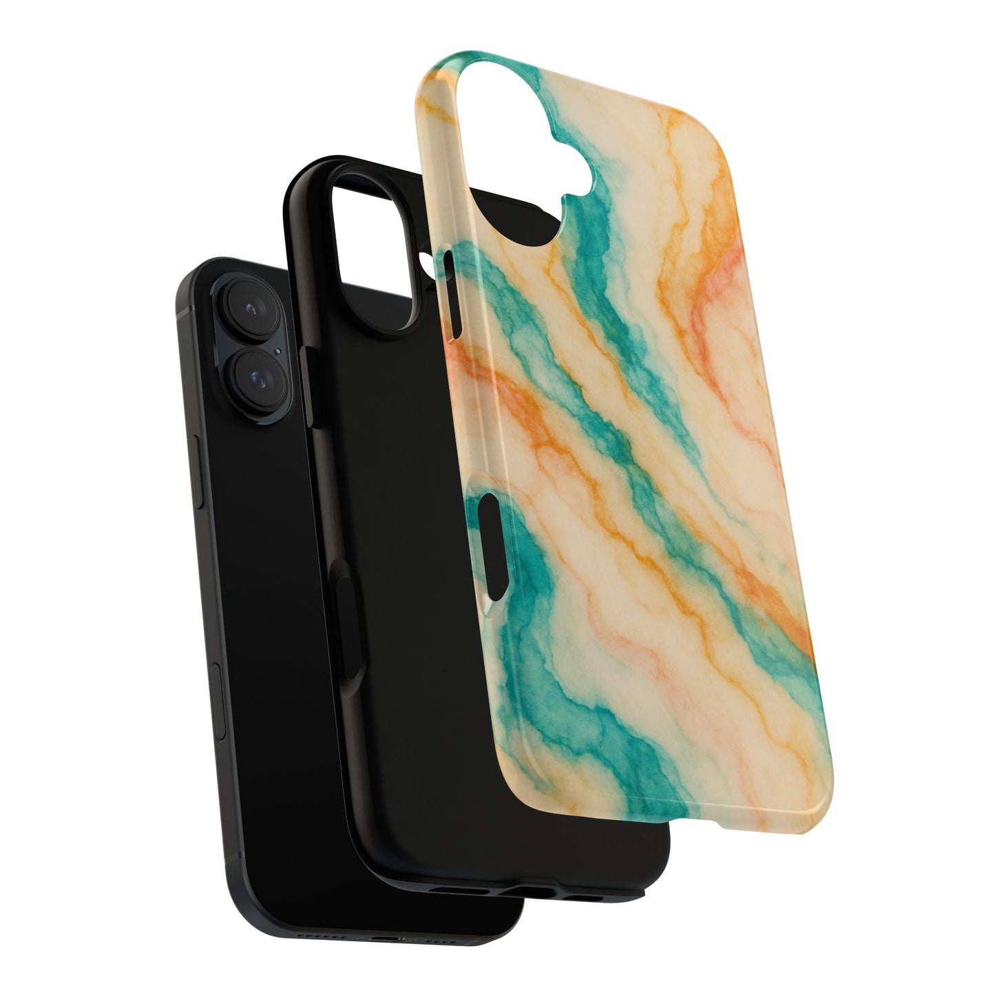 Stylish Phone Case - Tough Cases with Abstract Marble Design, Trendy Accessory, Gift for Her, Protective Case, Unique Phone Cover