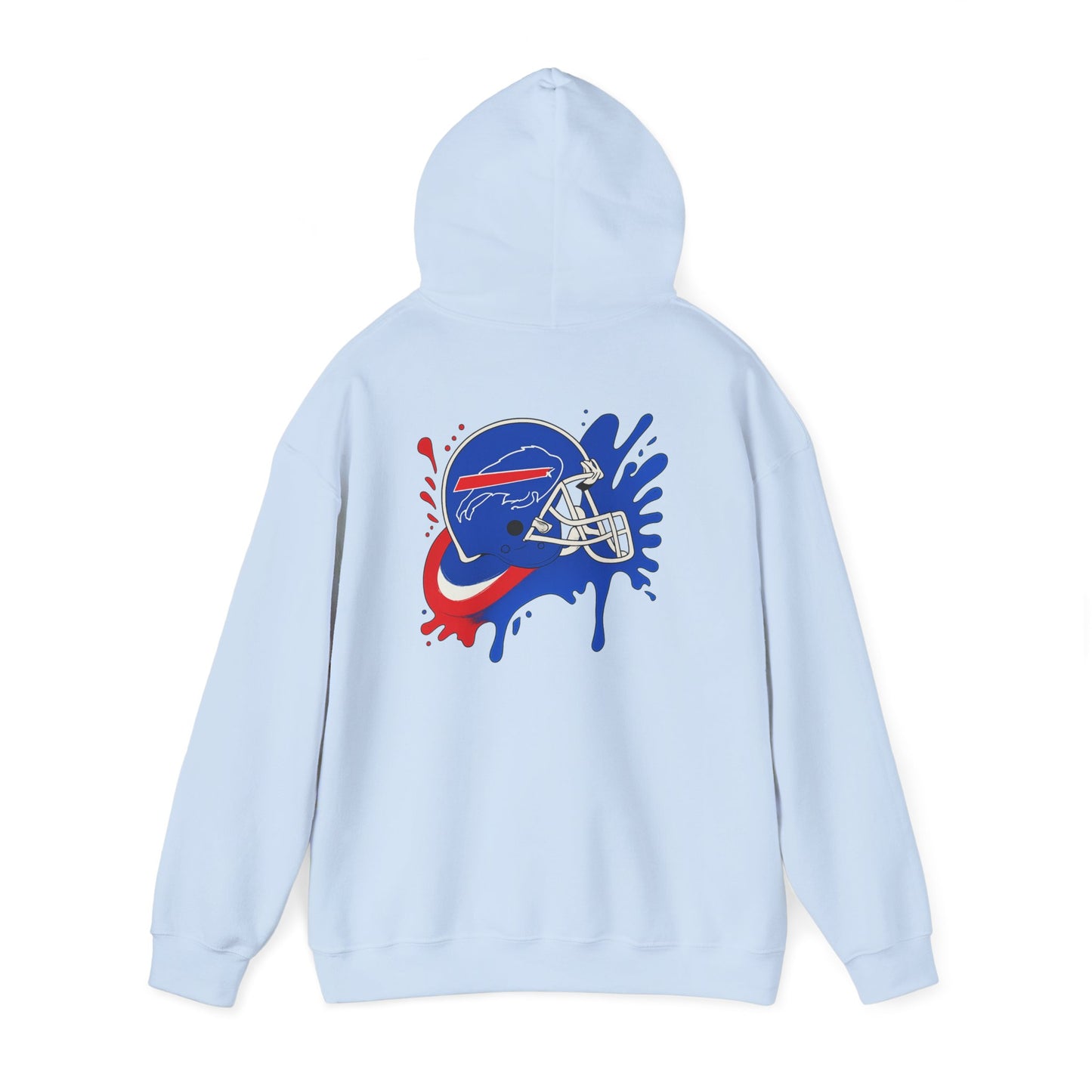Buffalo Bills Hooded Sweatshirt, Unisex Sport Hoodie, Super Bowl Gift, Game Day Apparel, Football Fan Gear, Cozy Layering Piece