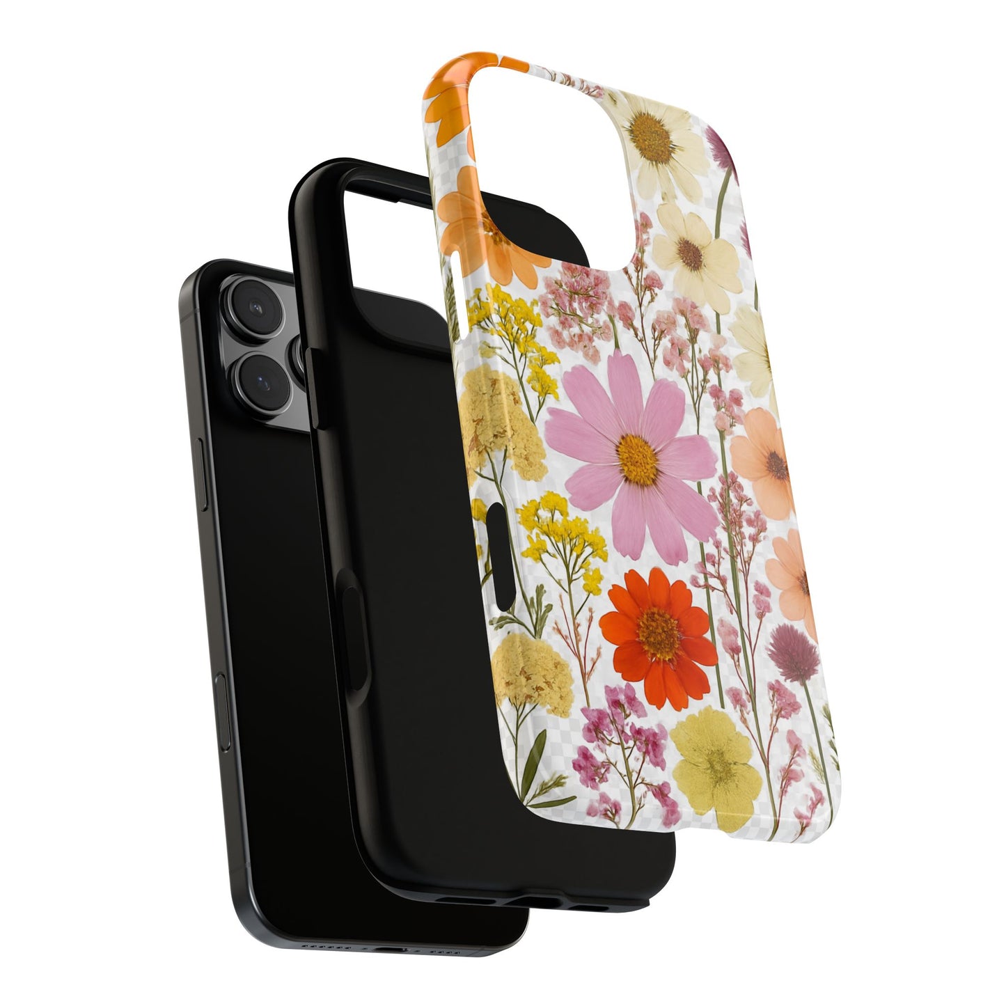 Floral Phone Case - Tough Cases, Stylish Protective Cover, Flower Design, Trendy Gift, Nature Lover Accessory, DRIED FLOWERS