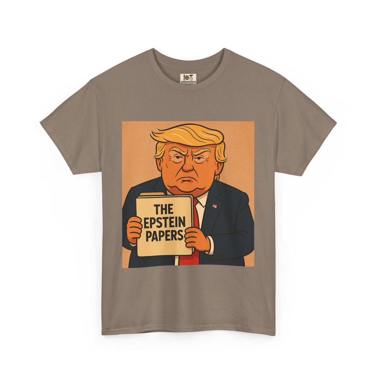 Political Humor Tee, Graphic T-Shirt, Unisex Cotton Shirt, Meme Gift, Statement Tee, Casual Wear, Fun Apparel, trump, Epstein