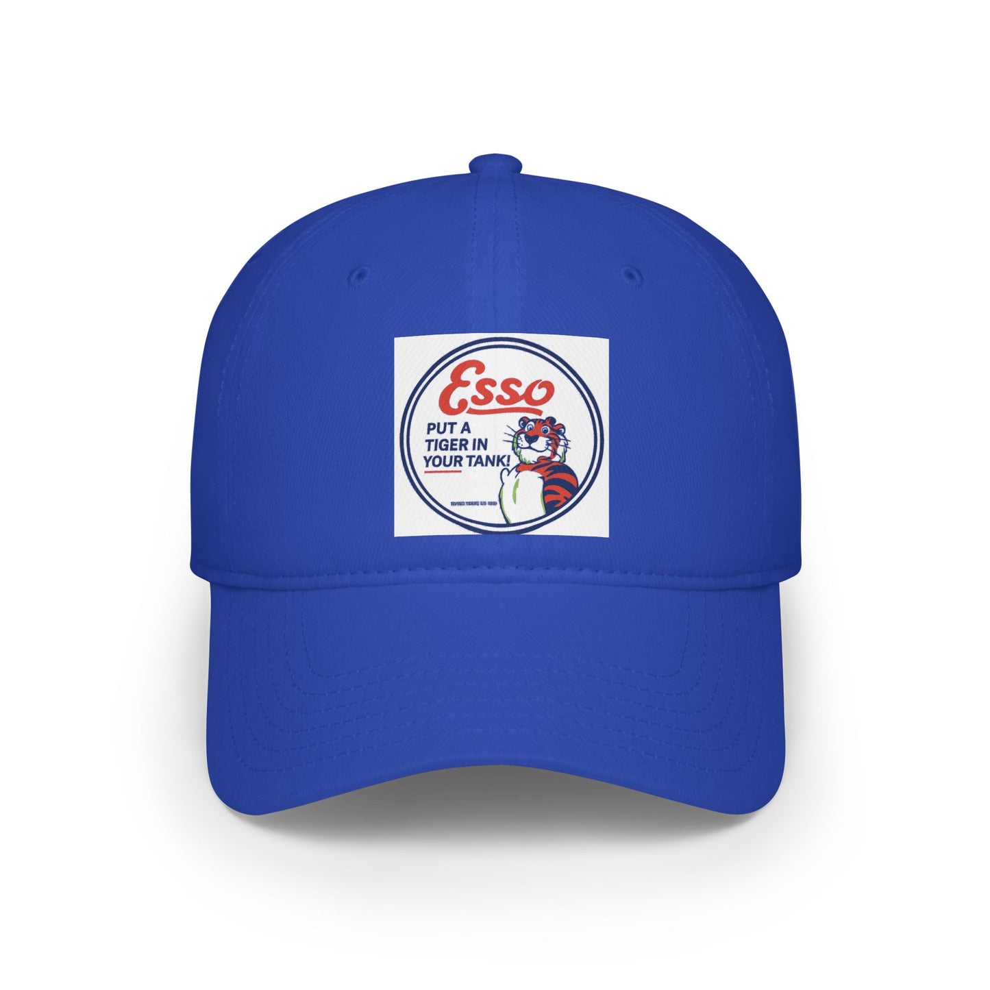 Retro Esso Low Profile Baseball Cap, Vintage Cap, Adjustable Hat, Perfect Gift for Car Lovers, Casual Summer Accessory