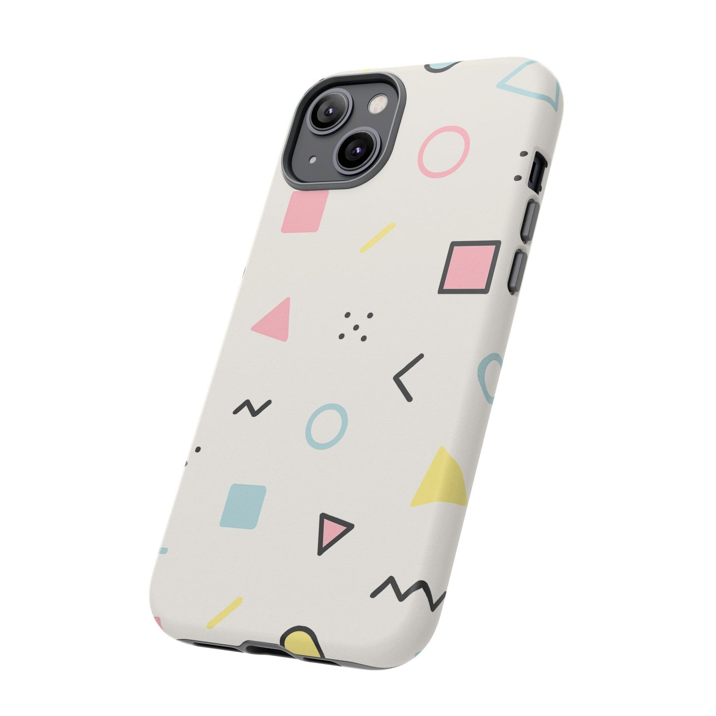 Geometric Phone Case - Stylish Tough Cases for Trendsetters, Unique Phone Covers, Modern Accessories, Gift Ideas for Her