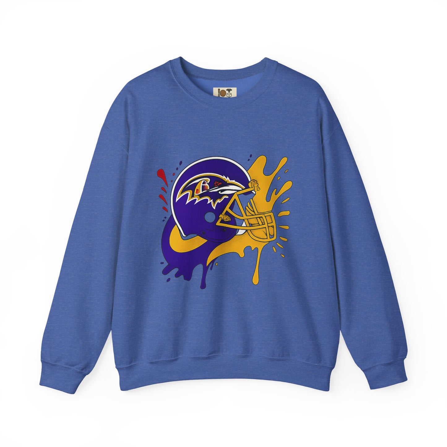 Baltimore Ravens Crewneck Sweatshirt, Unisex Sport Sweatshirt, Football Fan Apparel, Comfy Game Day Outfit, NFL Gift for Him/Her