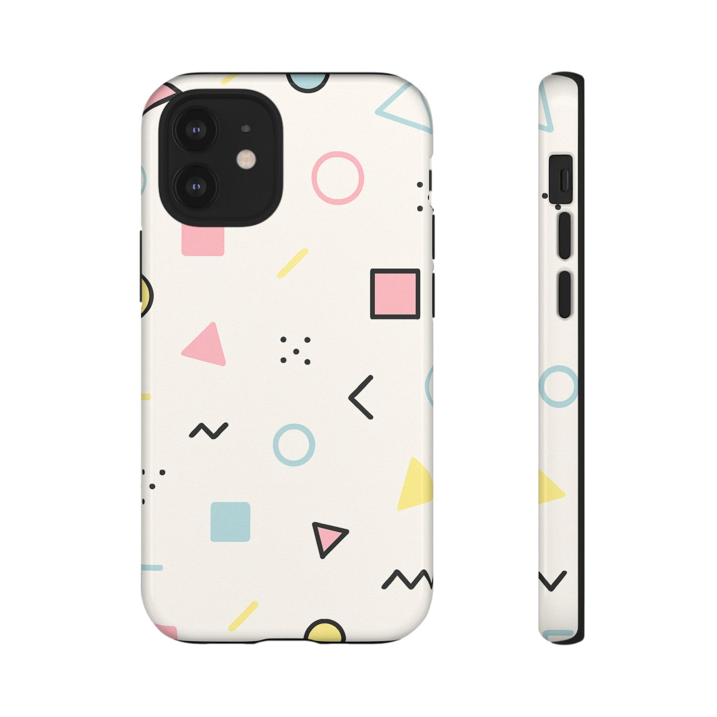 Geometric Phone Case - Stylish Tough Cases for Trendsetters, Unique Phone Covers, Modern Accessories, Gift Ideas for Her