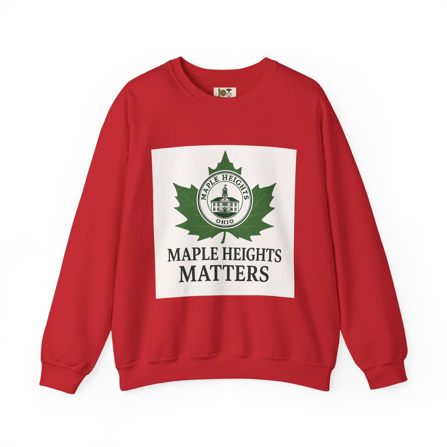 Maple Heights Matters Sweatshirt, Unisex Crewneck, Cozy Gift for Residents, Winter Wardrobe Essential, Perfect for Holidays