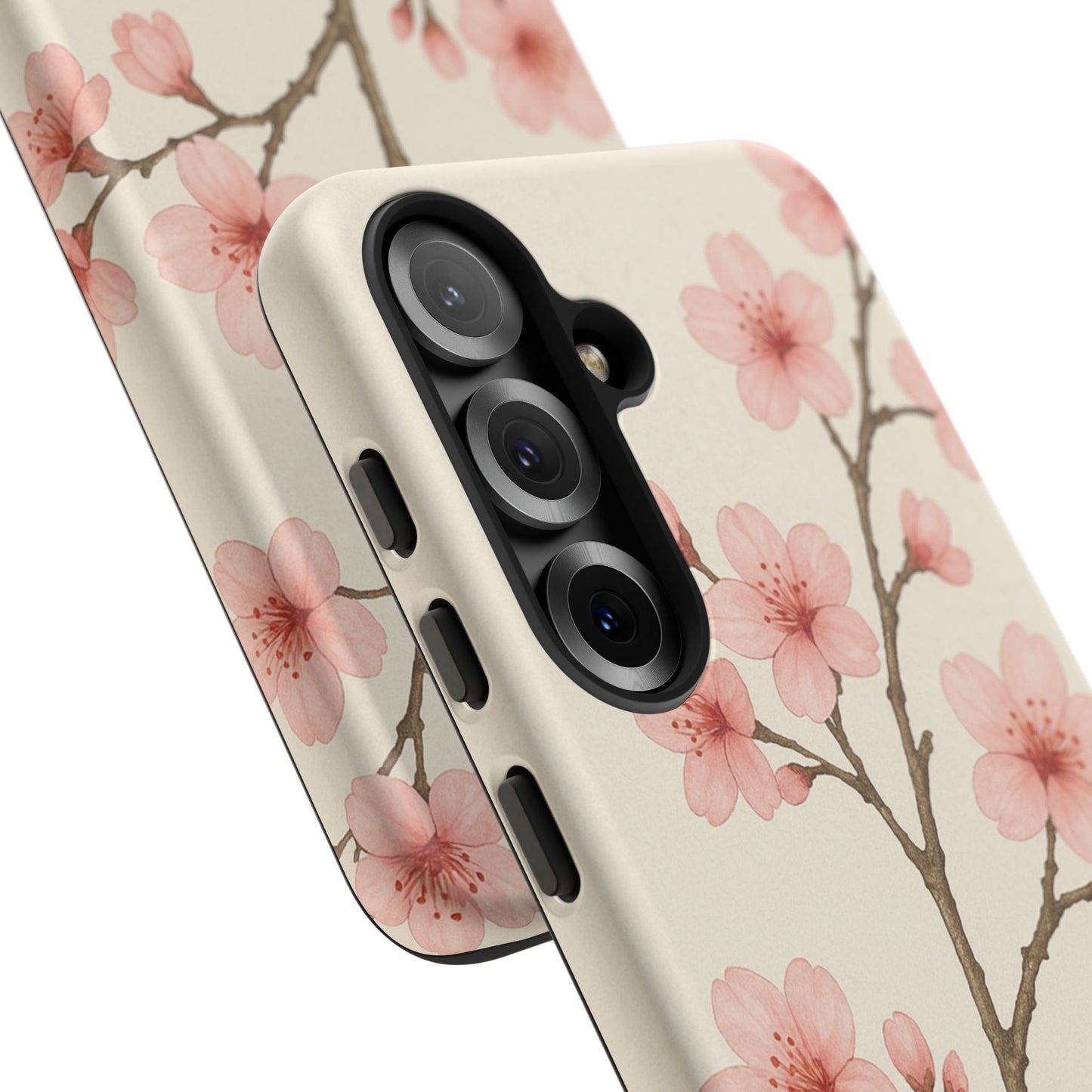 Cherry Blossom Phone Case, Floral Phone Cover, Tough Case for Gifts, Spring Decor, Cute Tech Accessories, Nature Lover's Gift