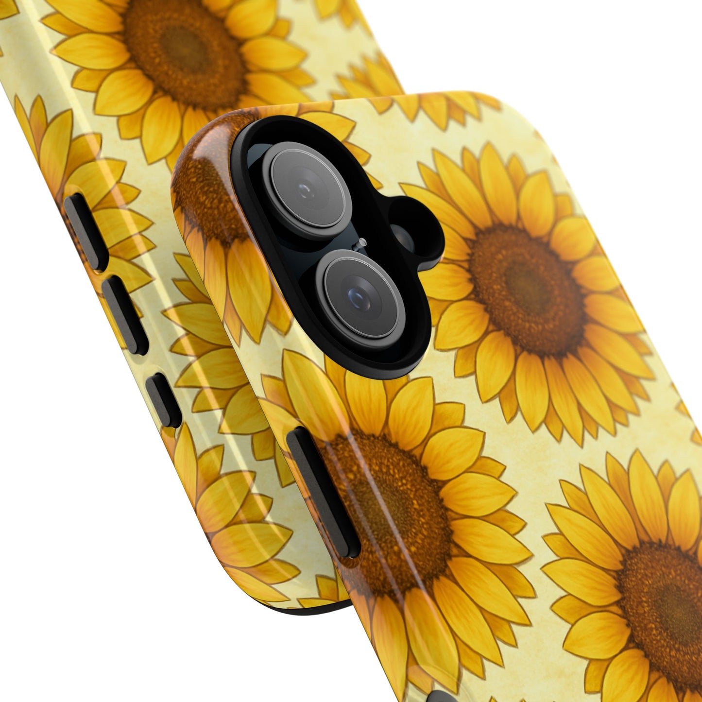 Sunflower Phone Cases - Tough Cases for Nature Lovers, Gift for Friends, Floral Design, Protective Case, Sunflower Decor