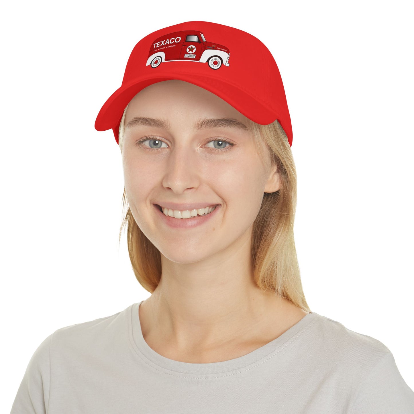 Vintage Texaco Truck Low Profile Baseball Cap, Relaxed Fit Hat, Outdoor Cap, Gift for Car Lovers, Vintage Style Headwear