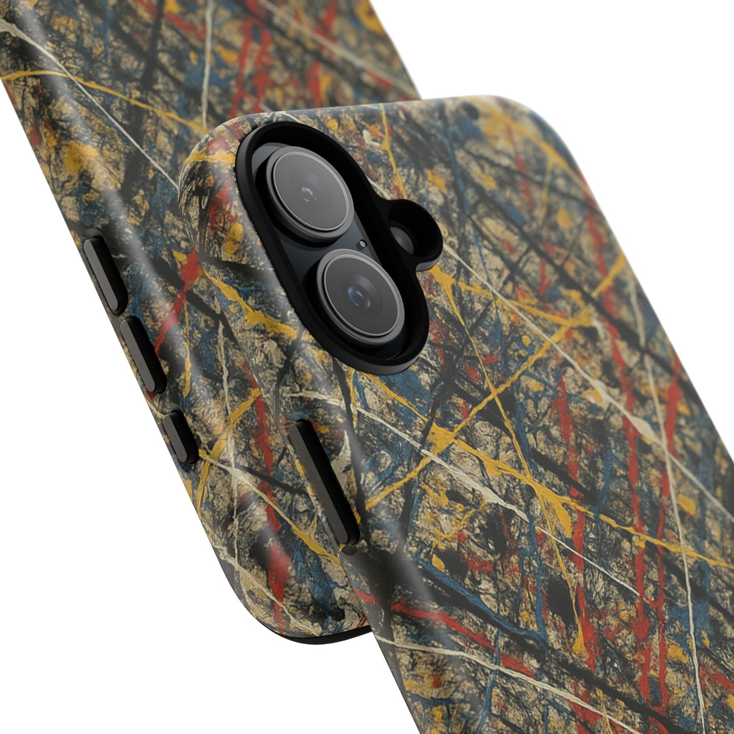 Tough Cases Phone Case - Bold Abstract Design, Stylish Mobile Cover, Unique Gift for Him/Her, Durable Accessory, Trendy Protection