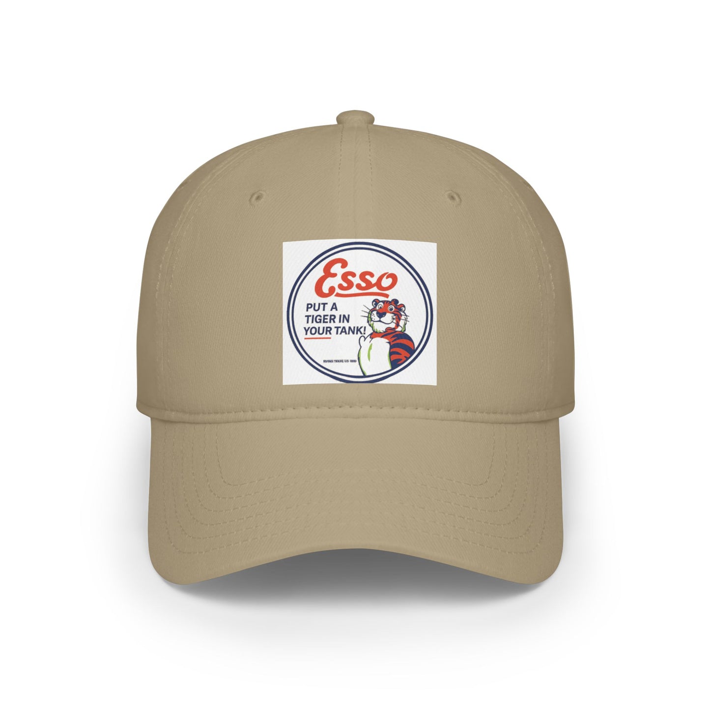 Retro Esso Low Profile Baseball Cap, Vintage Cap, Adjustable Hat, Perfect Gift for Car Lovers, Casual Summer Accessory