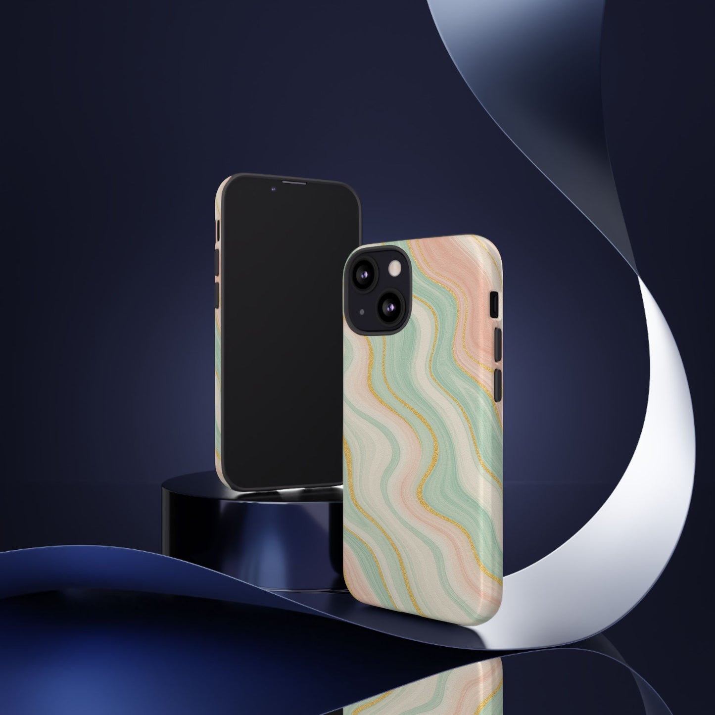 Stylish Phone Case with Abstract Design, Tough Cases for Trendy Protection, Unique Phone Accessories, Gift for Her, Modern Tech Style