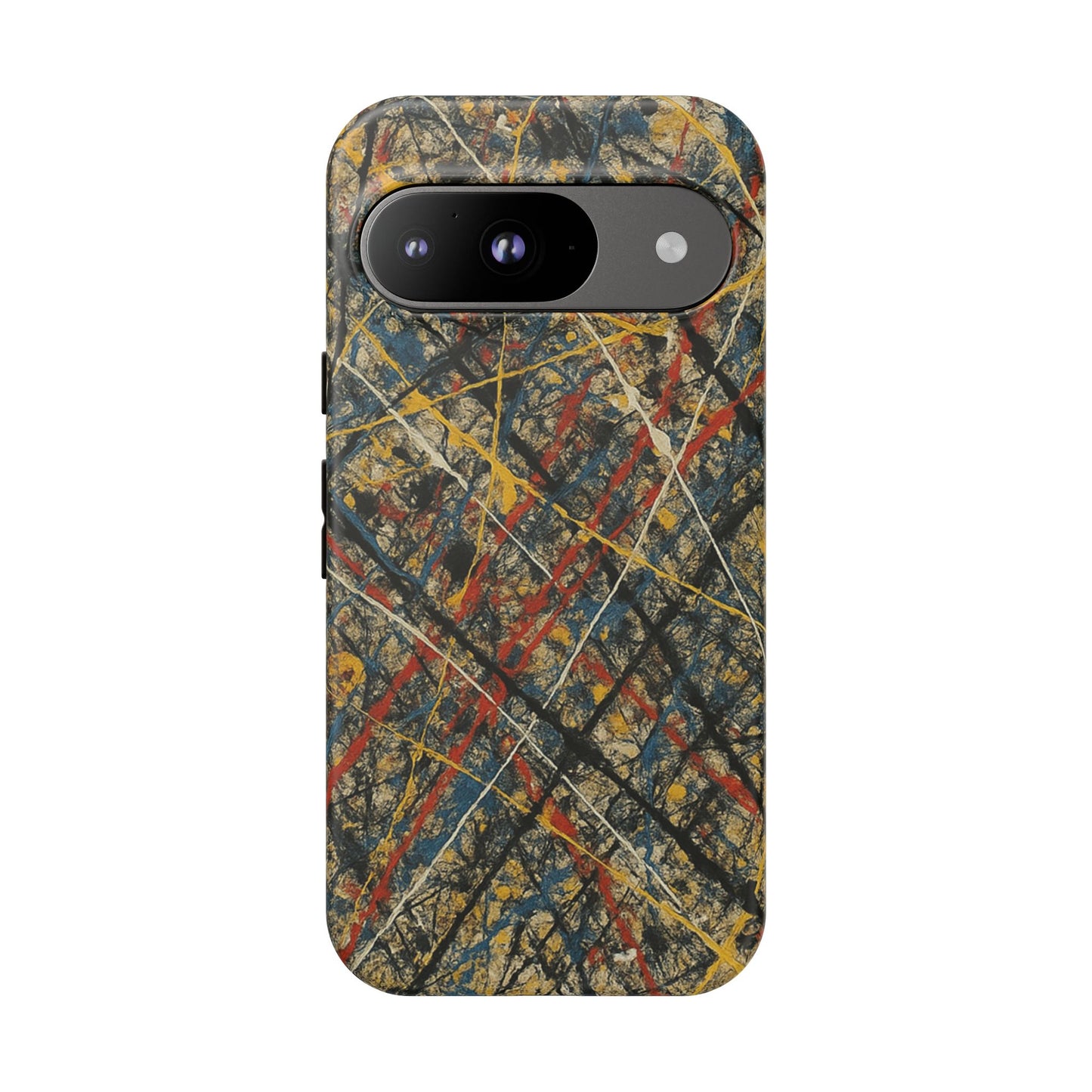 Tough Cases Phone Case - Bold Abstract Design, Stylish Mobile Cover, Unique Gift for Him/Her, Durable Accessory, Trendy Protection