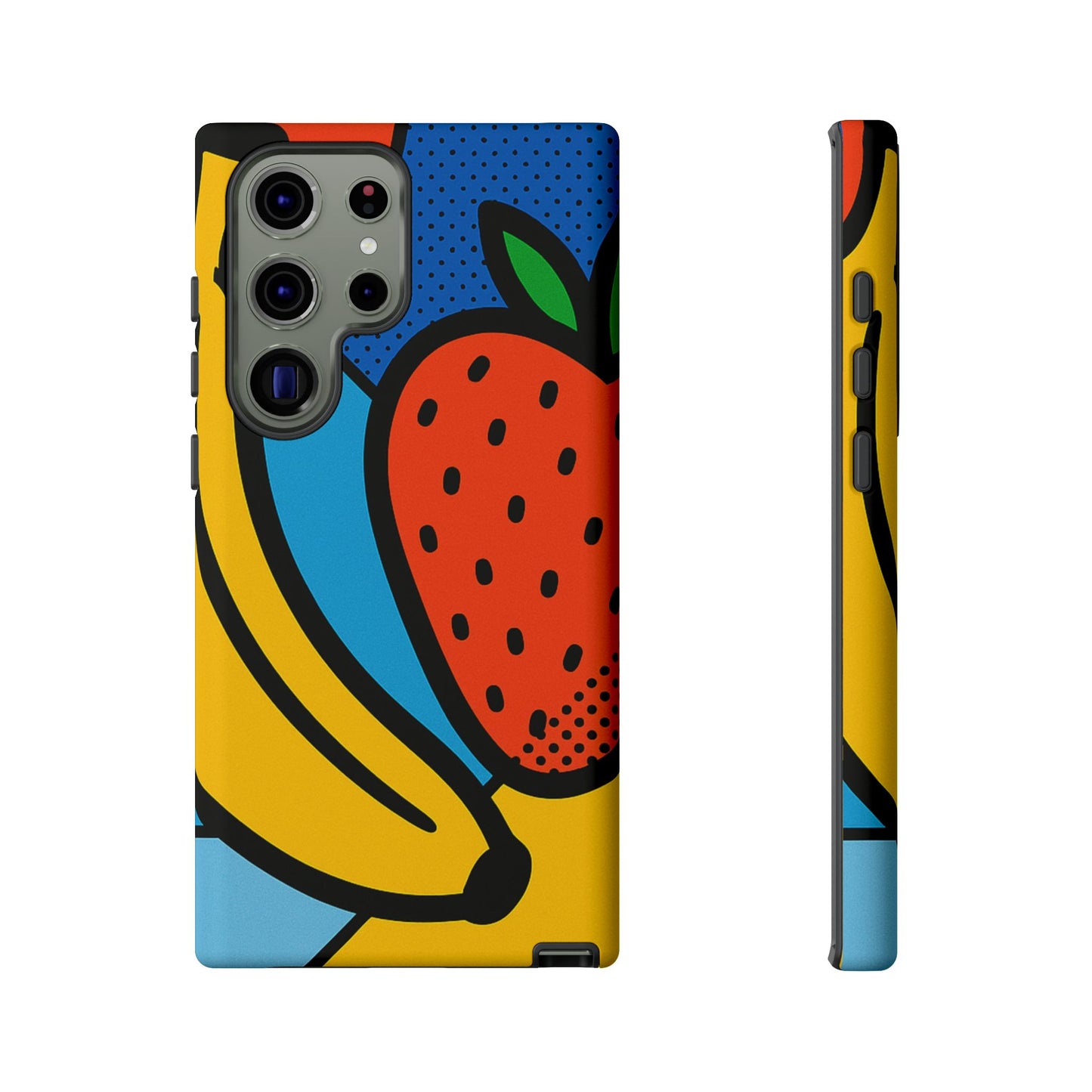 Colorful Fruit Phone Case - Tough Cases - Fun, Vibrant, Unique, Gifts for Friends, Summer Accessories, Trendy Phone Protector