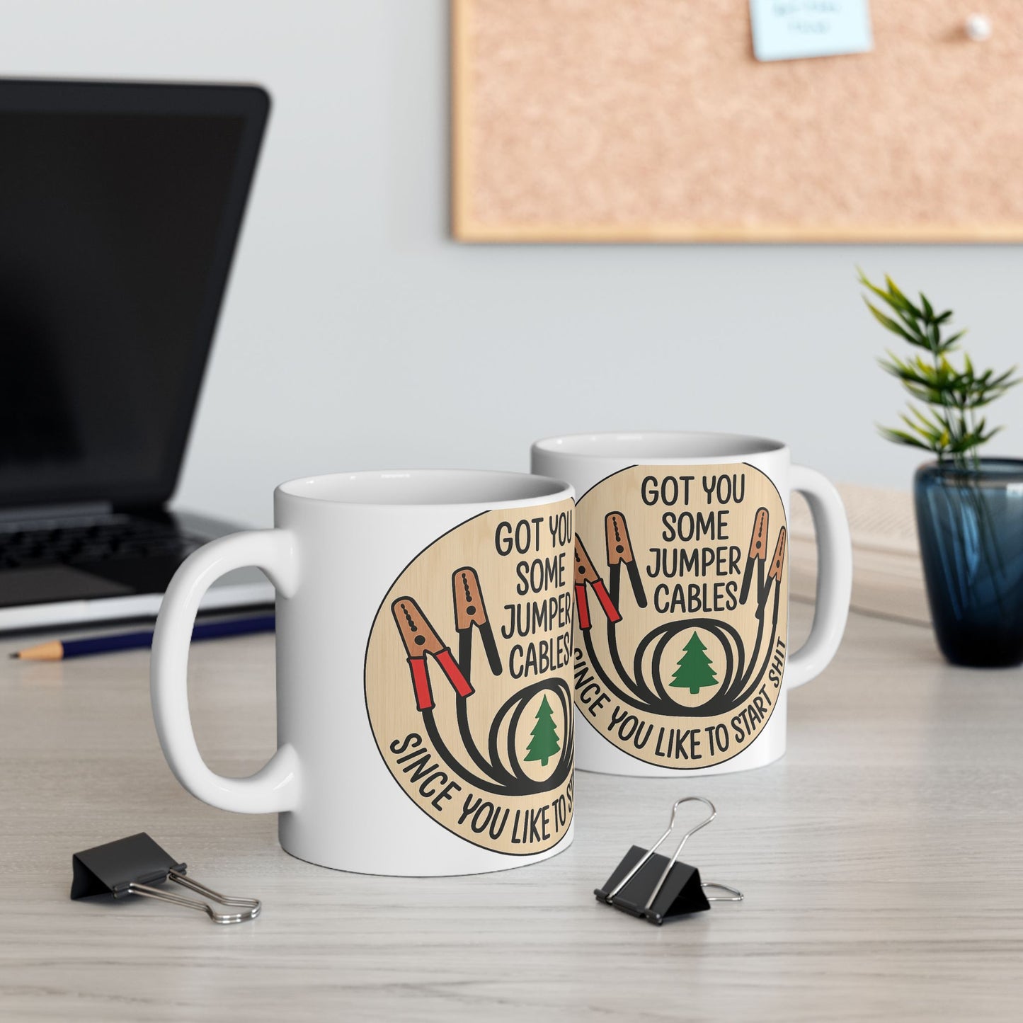 Humorous Ceramic Mug for Car Lovers, Funny Gift for Mechanics, 11oz or 15oz, Birthday, Father's Day, Coffee Cup