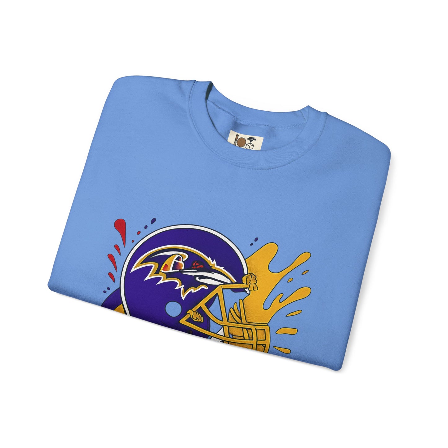Baltimore Ravens Crewneck Sweatshirt, Unisex Sport Sweatshirt, Football Fan Apparel, Comfy Game Day Outfit, NFL Gift for Him/Her