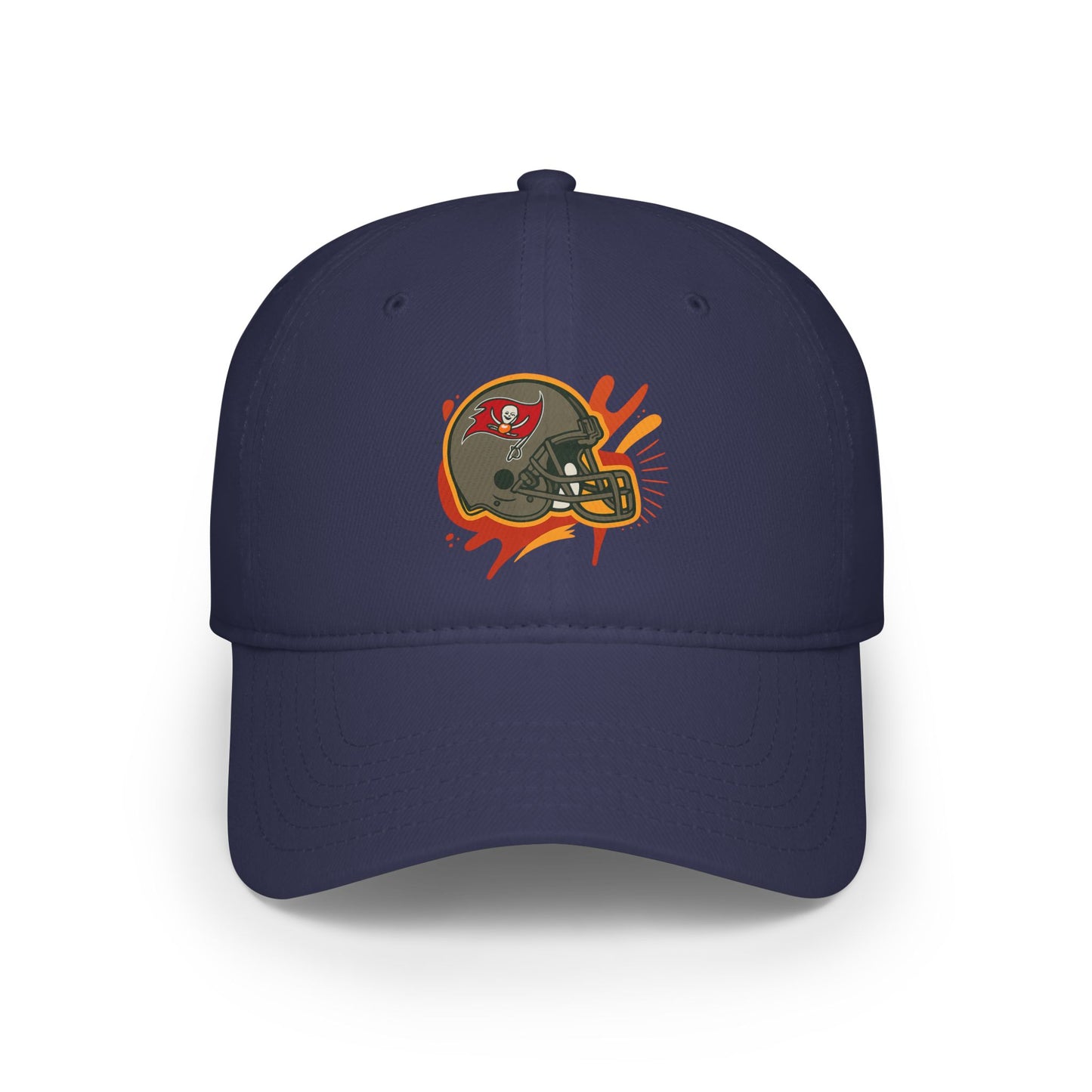 Stylish Low Profile Baseball Cap, Casual Sports Hat, Gift for Sports Fans, Everyday Wear, Outdoor Adventures, Red Team Cap