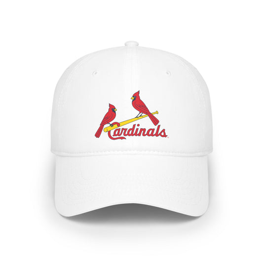 Cardinals Low Profile Baseball Cap | Casual Sports Hat, Gift for Fans, Game Day Accessory, Year-Round Style, Unisex Cap