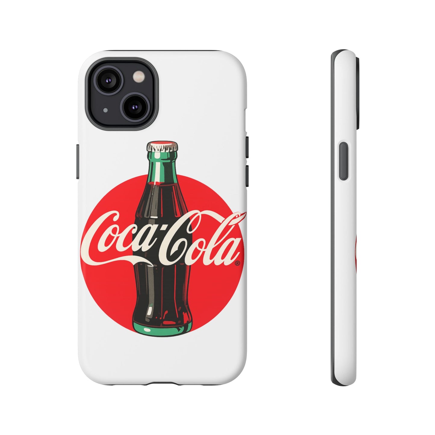Coca-Cola Tough Phone Cases, Vintage Soda Drink, Retro Style, Unique Gift, Phone Accessories, Summer Vibes