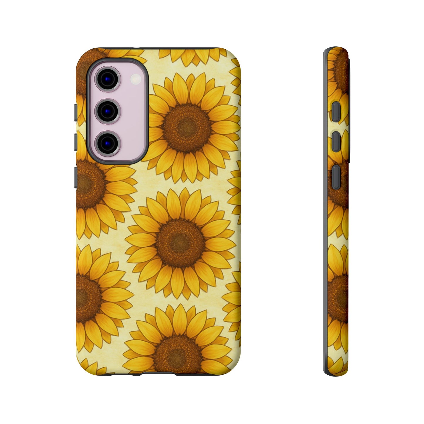 Sunflower Phone Cases - Tough Cases for Nature Lovers, Gift for Friends, Floral Design, Protective Case, Sunflower Decor