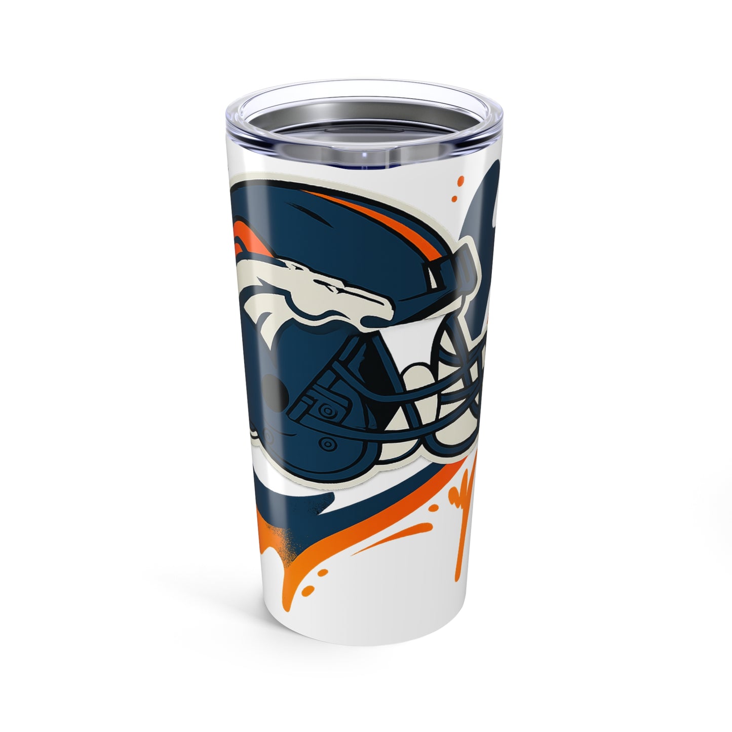 Sporty Tumbler 20oz - Perfect for Game Day, Hydration, and Daily Use! Ideal Gift for Football Fans, Team Spirit Cup, Insulated Travel Mug