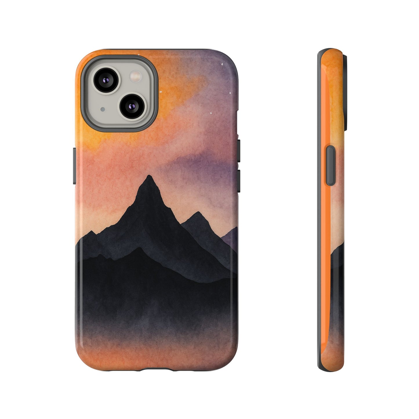 Mountain Sunset Phone Case, Nature Lover's Gift, Adventure Phone Cover, Unique Cellphone Accessories, Outdoor Enthusiast Decor