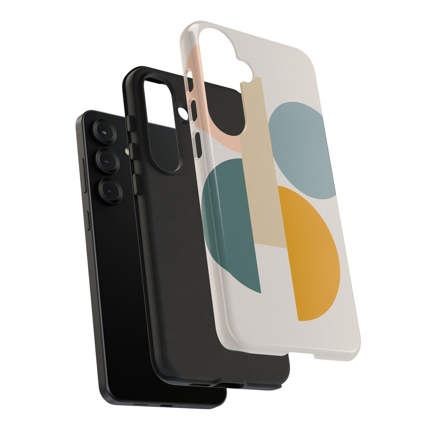 Minimalist Geometric Phone Case, Stylish Protective Cover for Phones, Modern Design, Gift for Him/Her, Trendy Tech Accessory