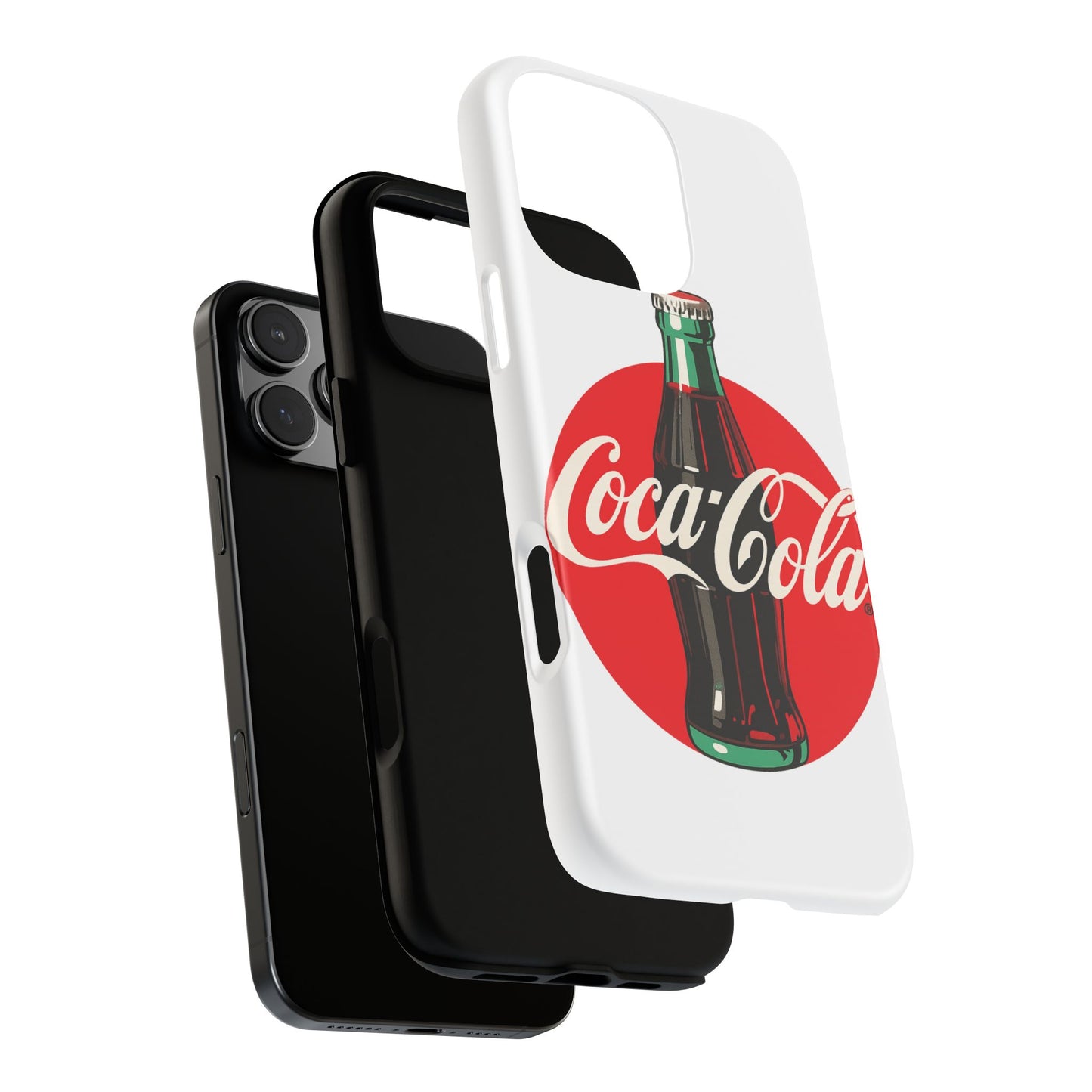 Coca-Cola Tough Phone Cases, Vintage Soda Drink, Retro Style, Unique Gift, Phone Accessories, Summer Vibes
