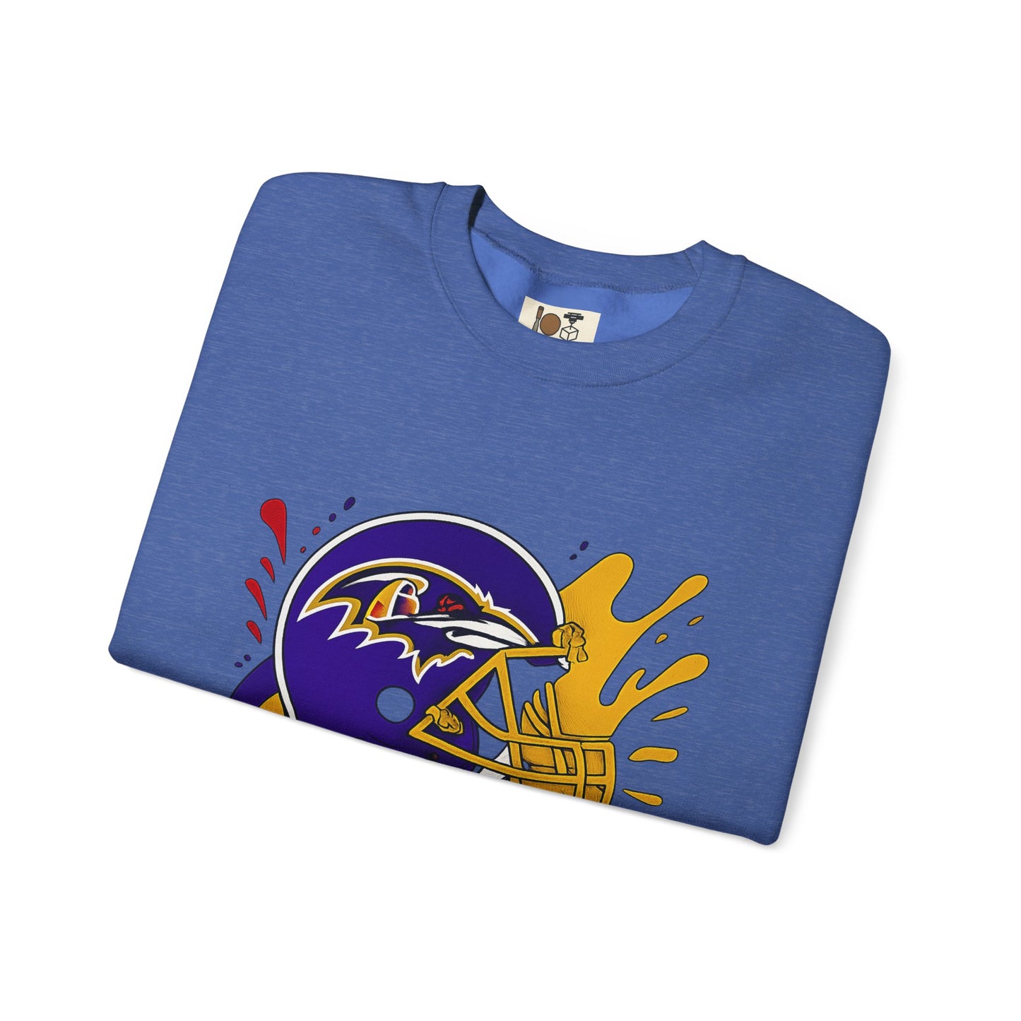 Baltimore Ravens Crewneck Sweatshirt, Unisex Sport Sweatshirt, Football Fan Apparel, Comfy Game Day Outfit, NFL Gift for Him/Her
