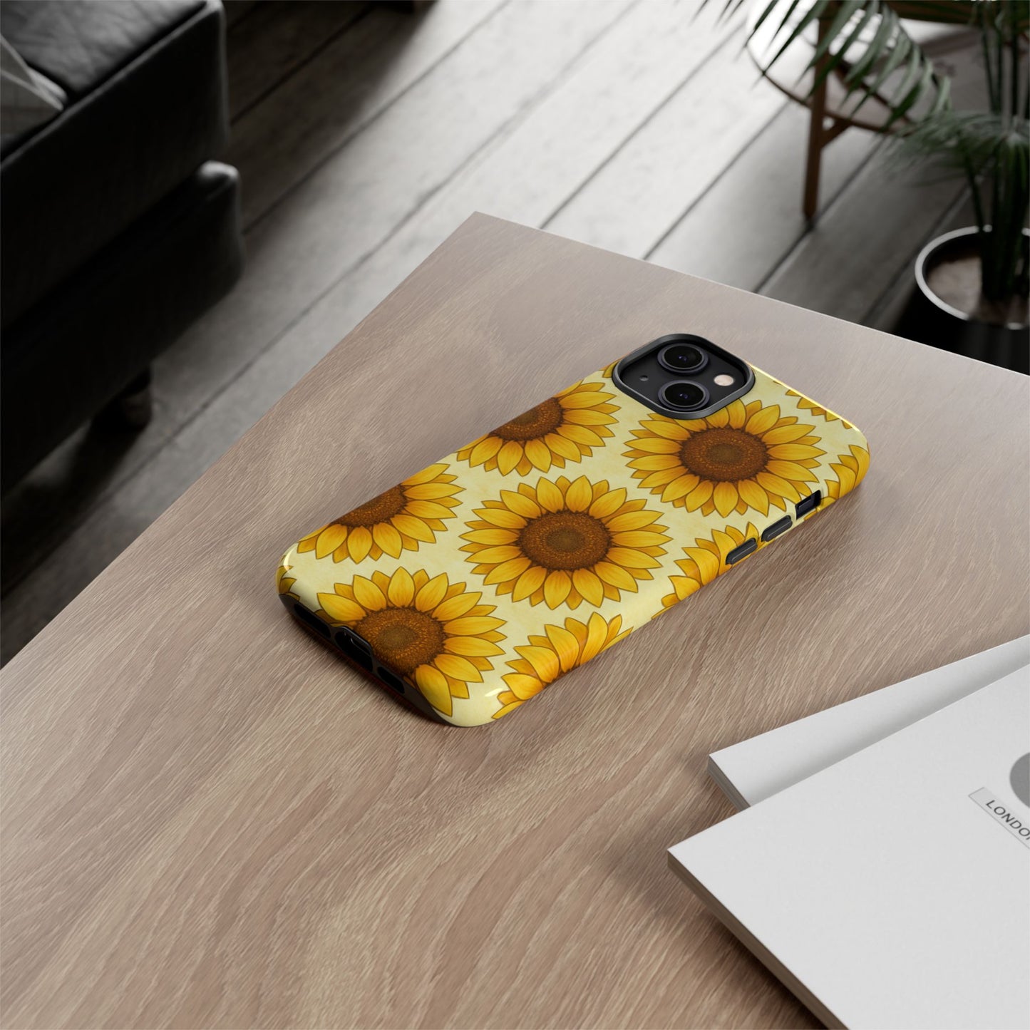 Sunflower Phone Cases - Tough Cases for Nature Lovers, Gift for Friends, Floral Design, Protective Case, Sunflower Decor