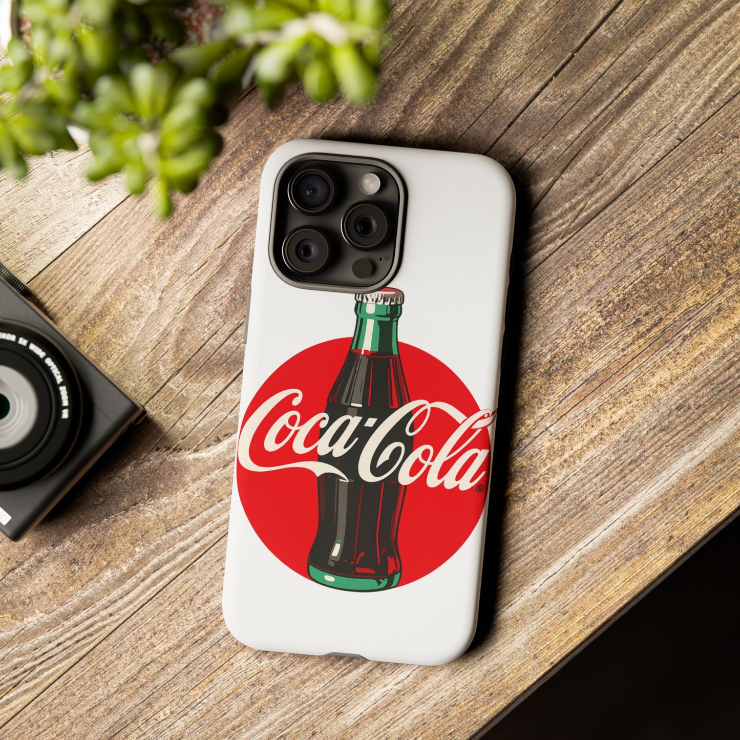 Coca-Cola Tough Phone Cases, Vintage Soda Drink, Retro Style, Unique Gift, Phone Accessories, Summer Vibes