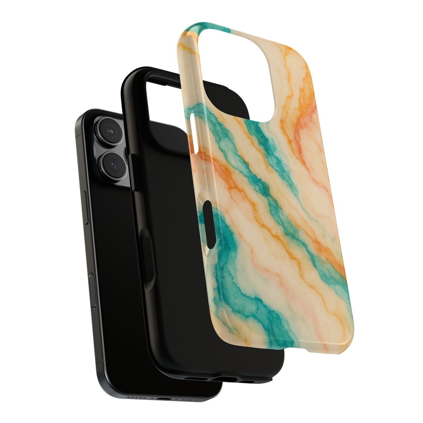 Stylish Phone Case - Tough Cases with Abstract Marble Design, Trendy Accessory, Gift for Her, Protective Case, Unique Phone Cover