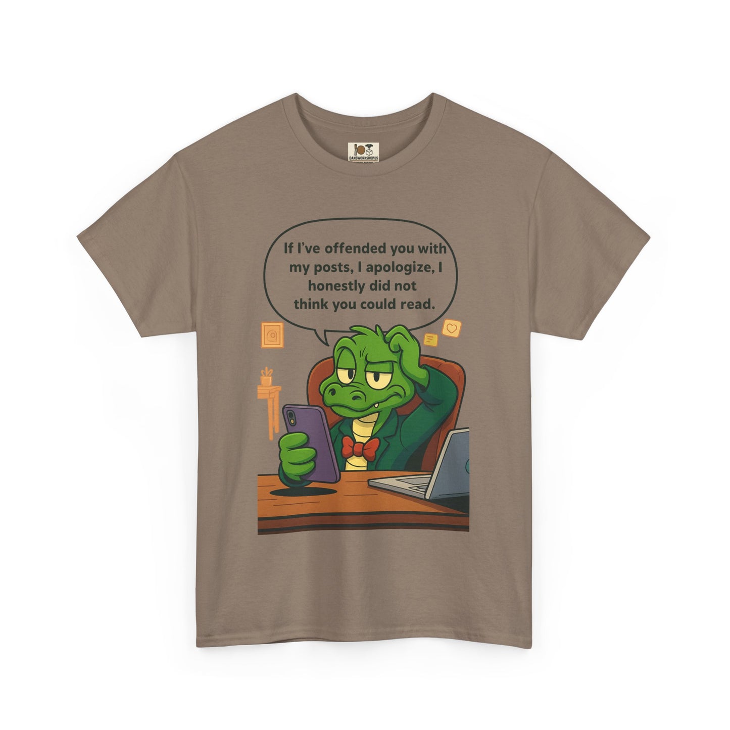 Funny Unisex Heavy Cotton Tee, Humorous Shirt Gift, Casual Wear, Quirky Graphic Tee, Perfect for Friends, Ideal for Birthdays and [...]