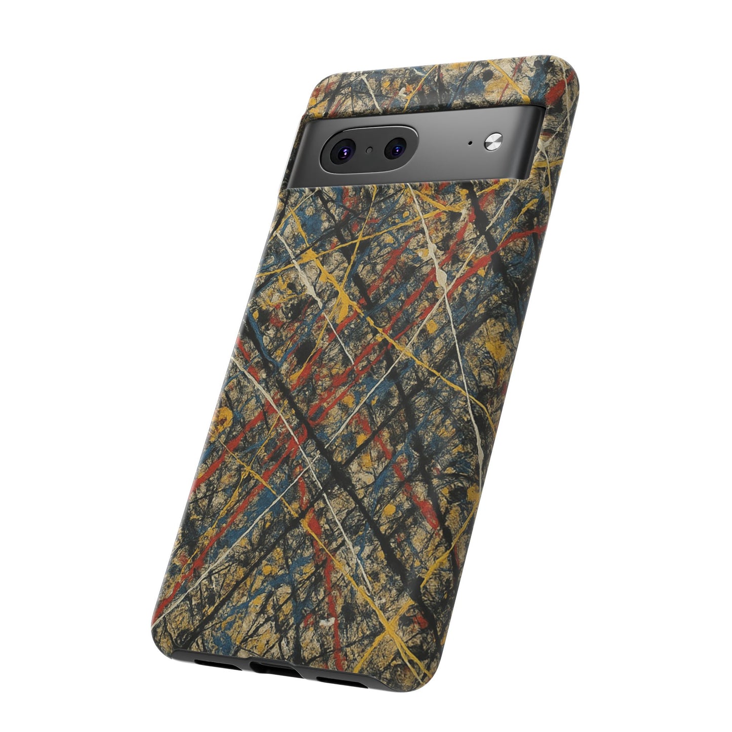Tough Cases Phone Case - Bold Abstract Design, Stylish Mobile Cover, Unique Gift for Him/Her, Durable Accessory, Trendy Protection