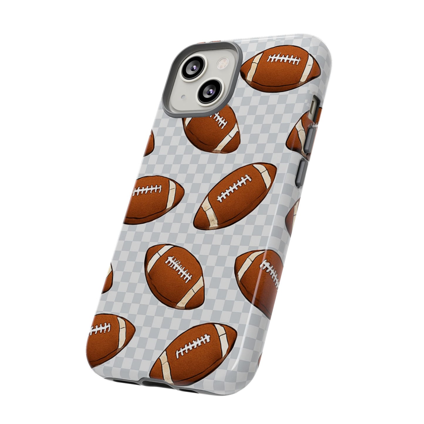 Football Phone Case, Tough Cases for Sports Fans, Unique Gift for Football Lovers, Protective Decor, Athletic Accessories