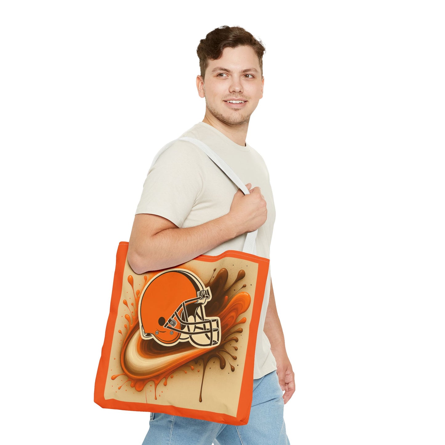 Cleveland Browns Tote Bag, Sports Fan Gear, Game Day Accessories, Football Lover Gift, Everyday Use