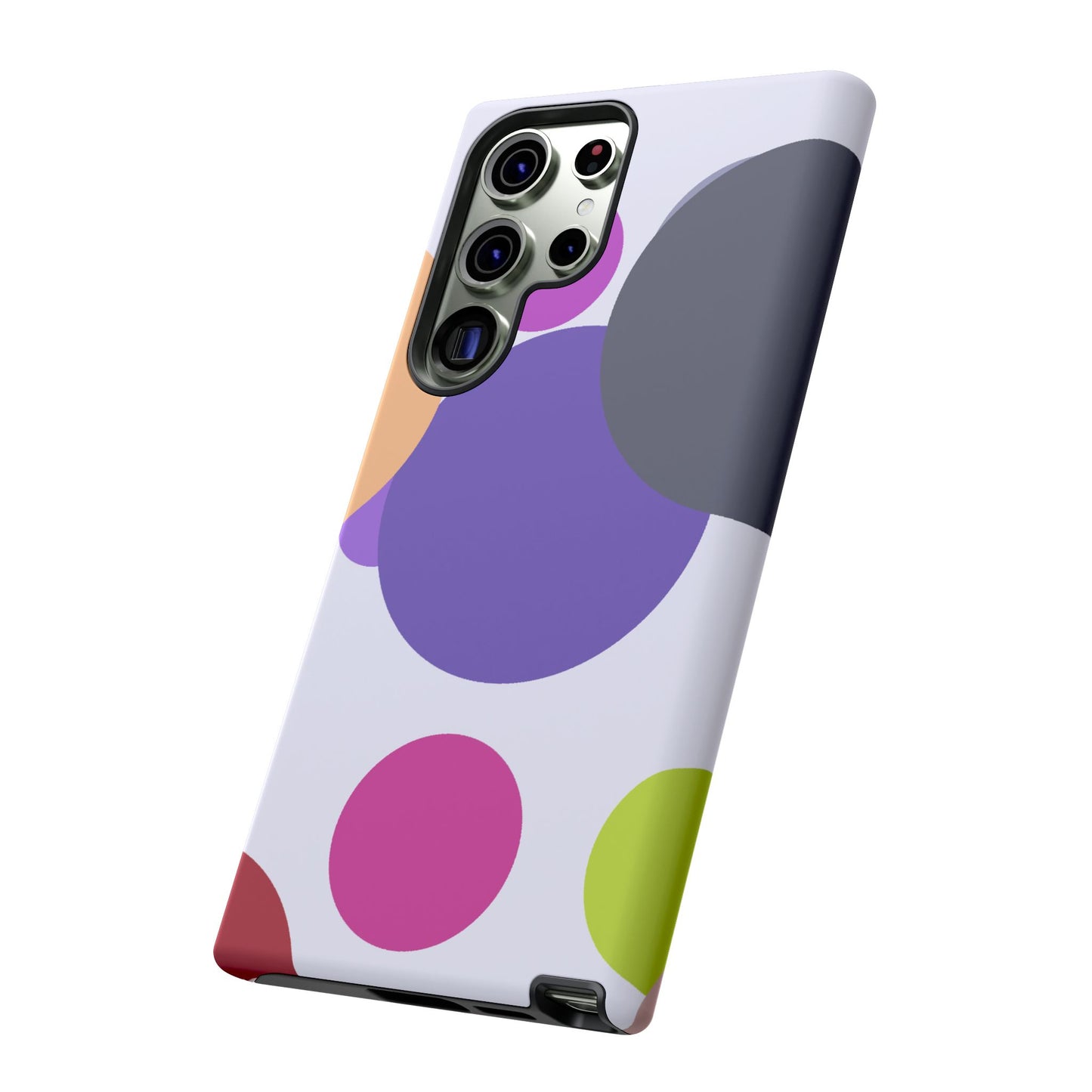 Colorful Geometric Phone Case, Bold Protective Cover for iPhone, Unique Gift for Trendy Teens, Fun Customizable Cases, Modern Design