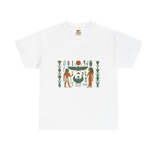 Bohemian Graphic Tee, Unisex Cotton T-Shirt for Every Day, Festival Wear, Gift for Friends, Casual Style, Art Vibe Tee, Egyptian