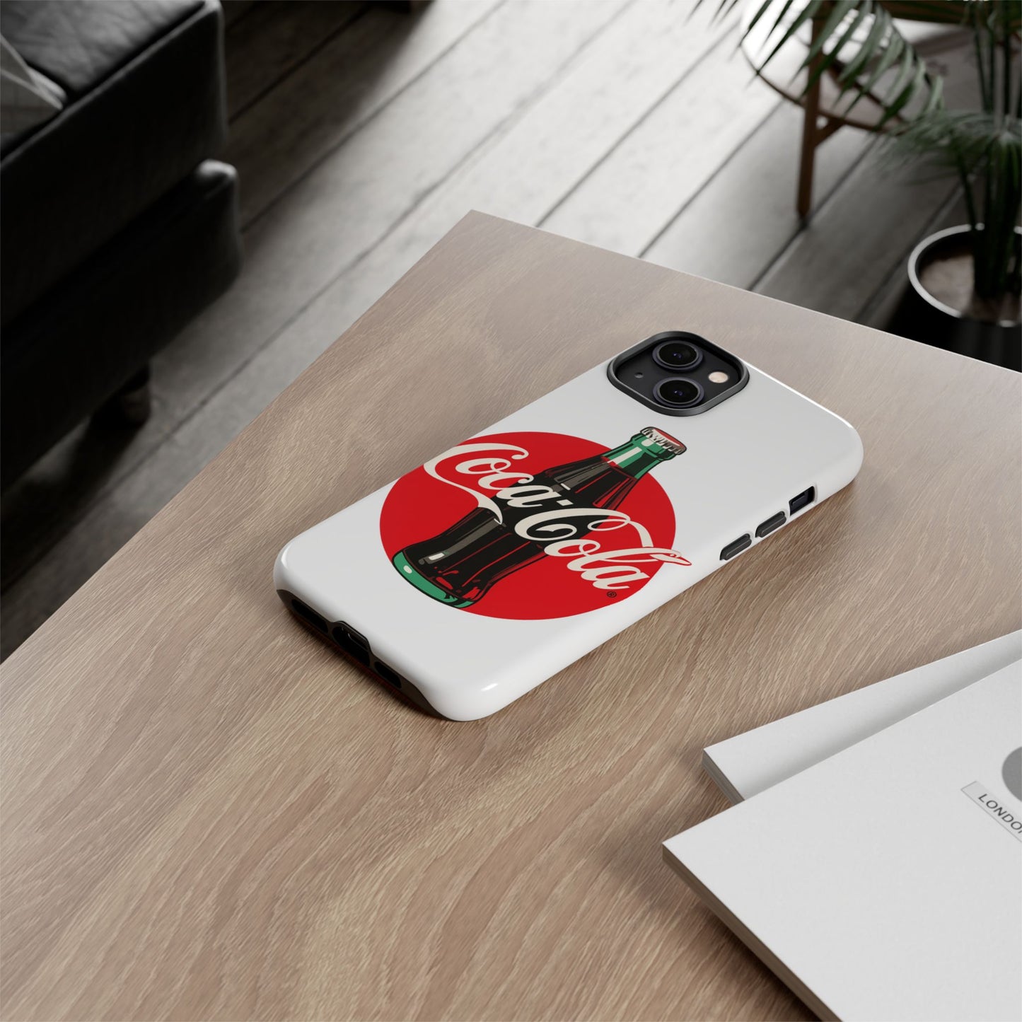 Coca-Cola Tough Phone Cases, Vintage Soda Drink, Retro Style, Unique Gift, Phone Accessories, Summer Vibes