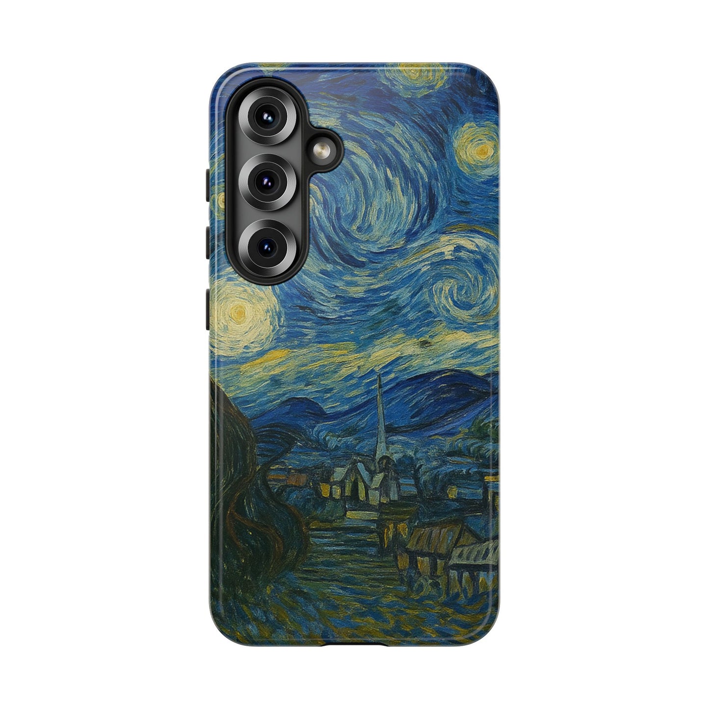 Starry Night Phone Case, Artistic Cell Phone Cover, Gift for Art Lovers, Unique Phone Accessory, Birthday Gift for Him/Her, Tough Cases