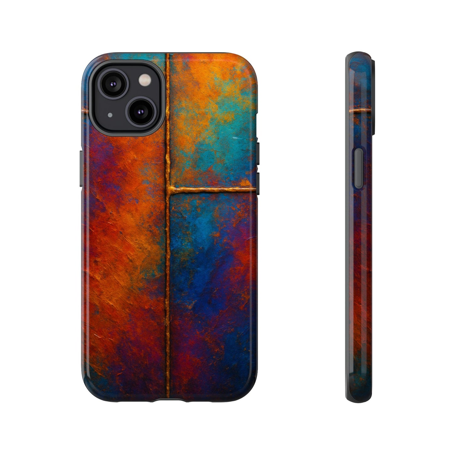 Colorful Artistic Phone Case, Tough Cases, Vibrant Phone Cover, Protective Case, Unique Gift for Art Lovers, Birthday Gift