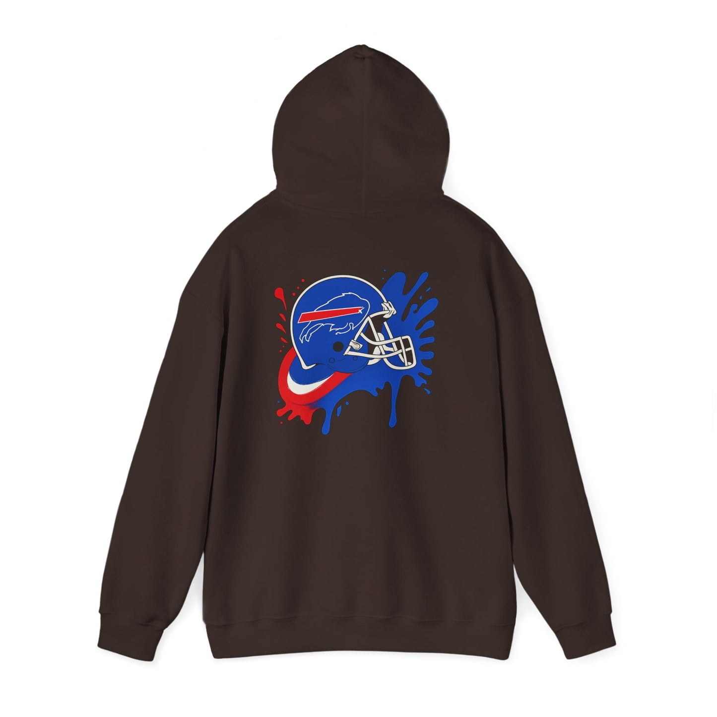 Buffalo Bills Hooded Sweatshirt, Unisex Sport Hoodie, Super Bowl Gift, Game Day Apparel, Football Fan Gear, Cozy Layering Piece
