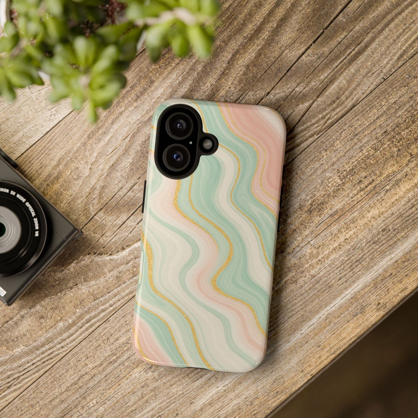 Stylish Phone Case with Abstract Design, Tough Cases for Trendy Protection, Unique Phone Accessories, Gift for Her, Modern Tech Style