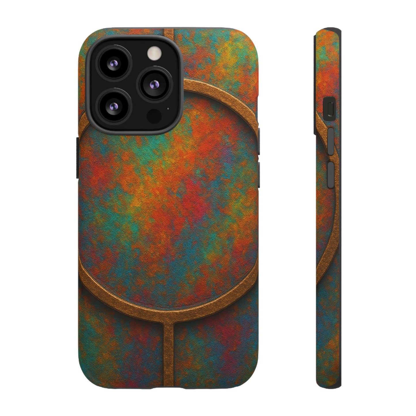 Colorful Tough Phone Case, Durable Cell Cover, Vibrant Protection Case, Unique Tech Accessory, Great Gift for Phone Lovers