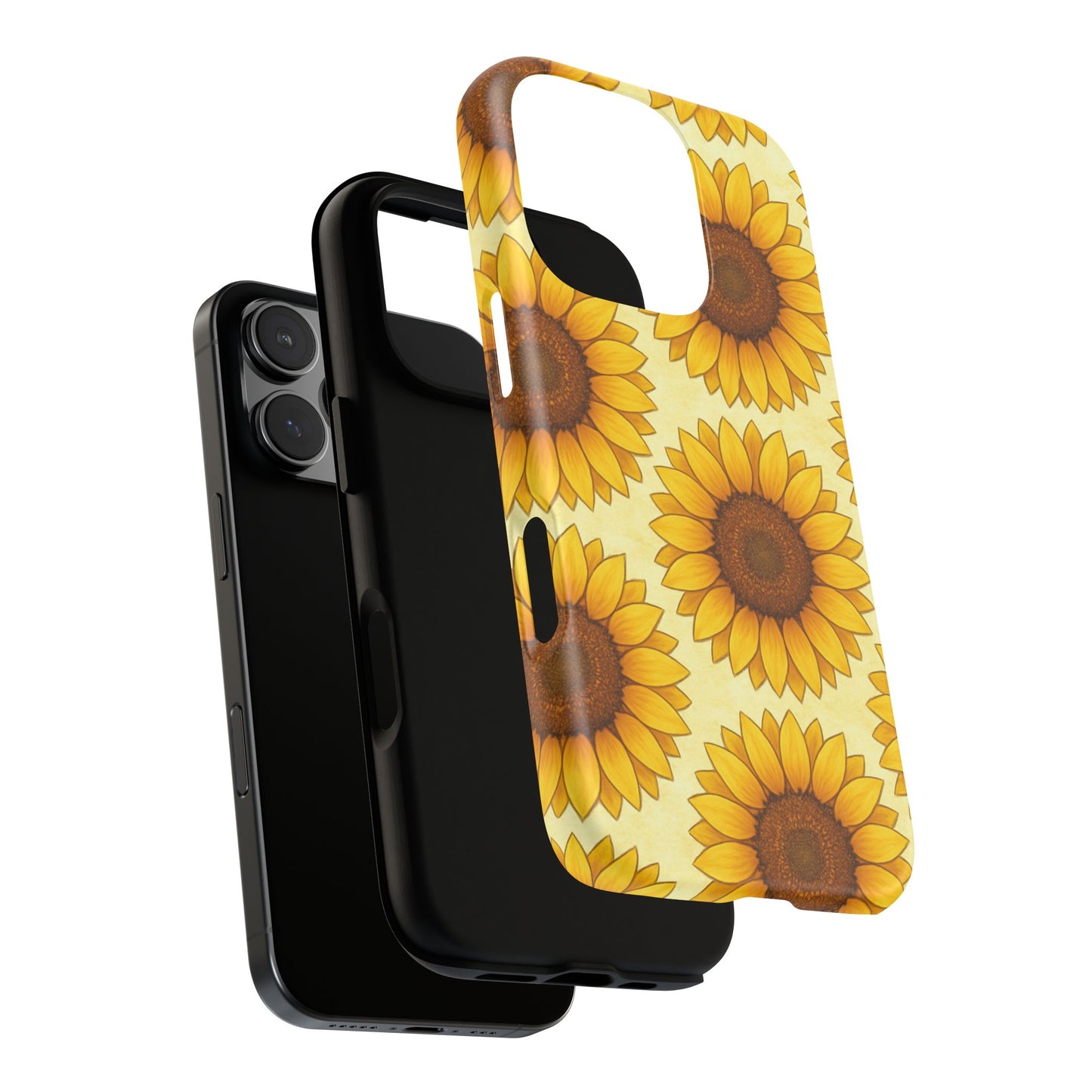 Sunflower Phone Cases - Tough Cases for Nature Lovers, Gift for Friends, Floral Design, Protective Case, Sunflower Decor