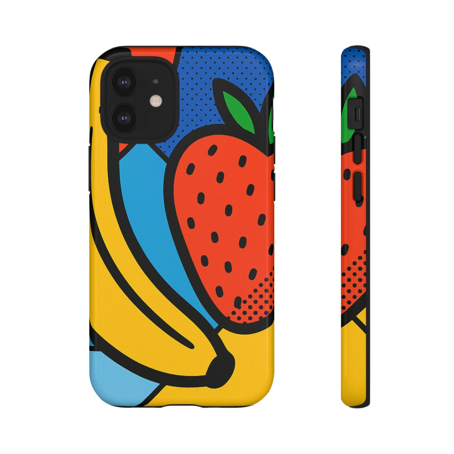 Colorful Fruit Phone Case - Tough Cases - Fun, Vibrant, Unique, Gifts for Friends, Summer Accessories, Trendy Phone Protector
